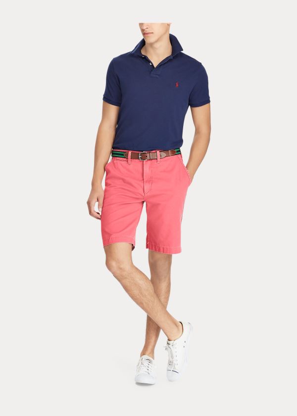 Men's Polo Ralph Lauren Classic Fit Chino Shorts | 623015LOW